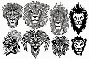 lion tattoo idea