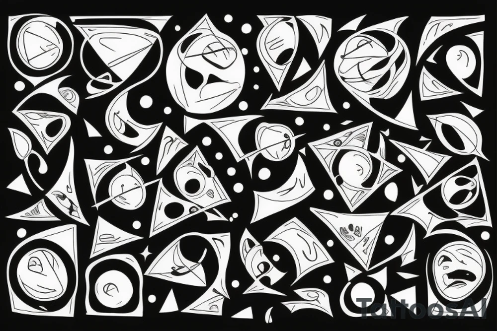 life, earth atom tattoo idea