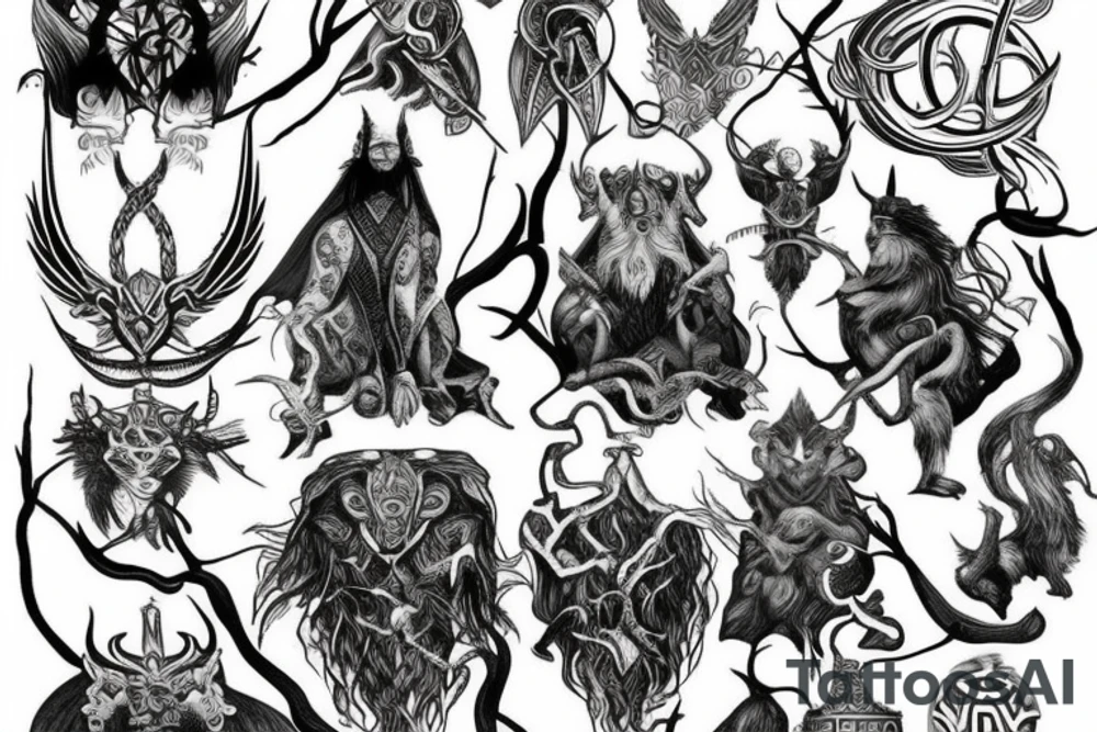 Norse mythology tattoo idea