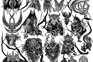 Norse mythology tattoo idea