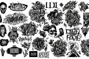 Alexisonfire lyric inspired tattoo tattoo idea