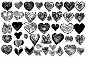 Crying heart tattoo idea