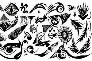 hide tattoo idea