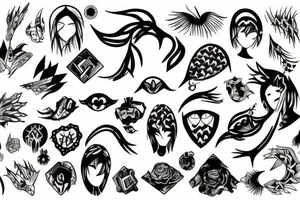 hide tattoo idea