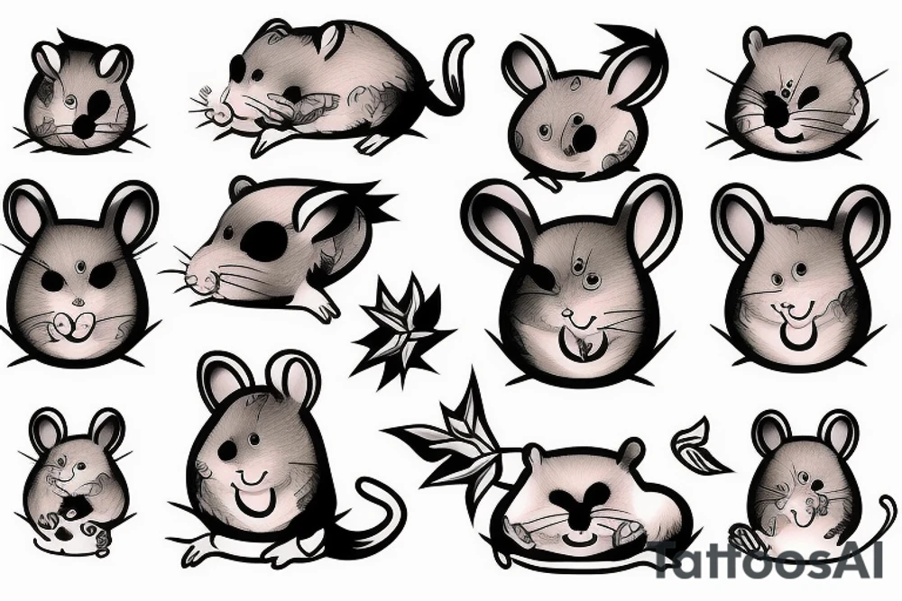 Joel Hamster 17 tattoo idea