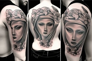 Mother Mary tattoo idea