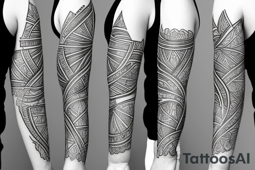 Iceberg alive fended tattoo idea