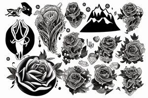 Iceberg alive fended tattoo idea