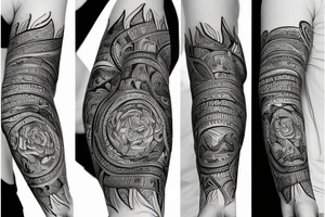Iceberg alive fended tattoo idea