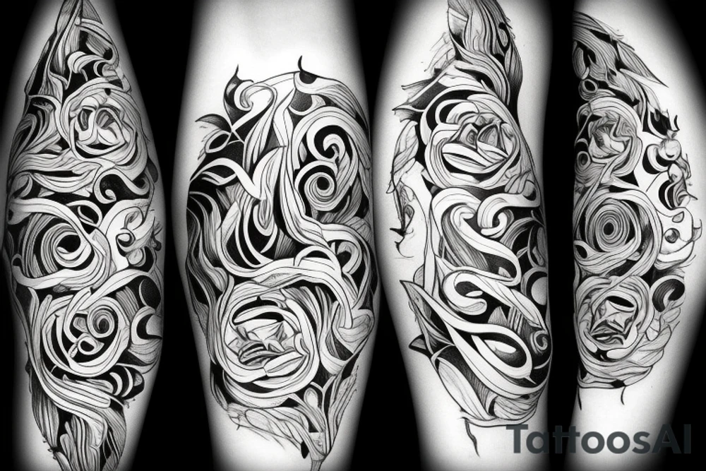 Iceberg alive fended tattoo idea