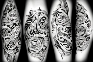 Iceberg alive fended tattoo idea