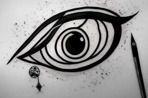 Eye of horus tattoo idea