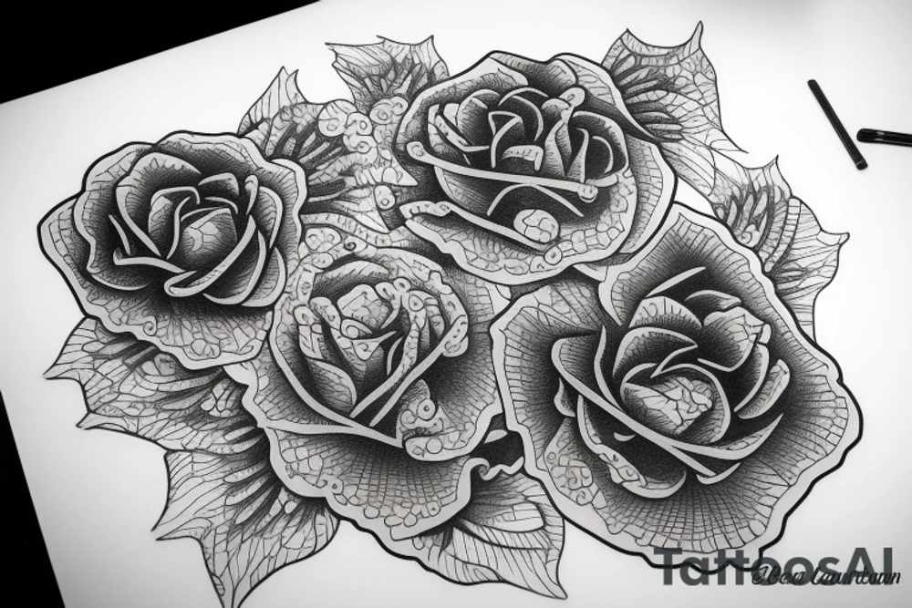 Iceberg alive fended tattoo idea