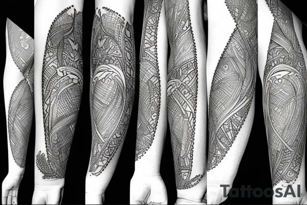 Iceberg alive fended tattoo idea