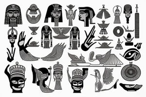 Egypt tattoo idea