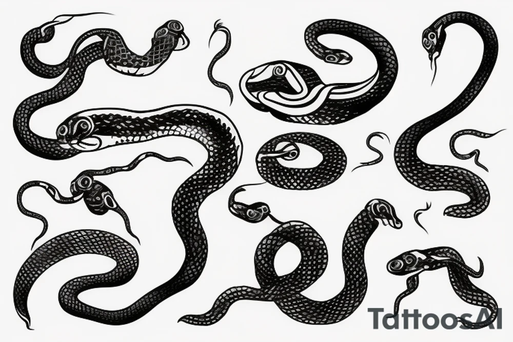 Snake tattoo idea