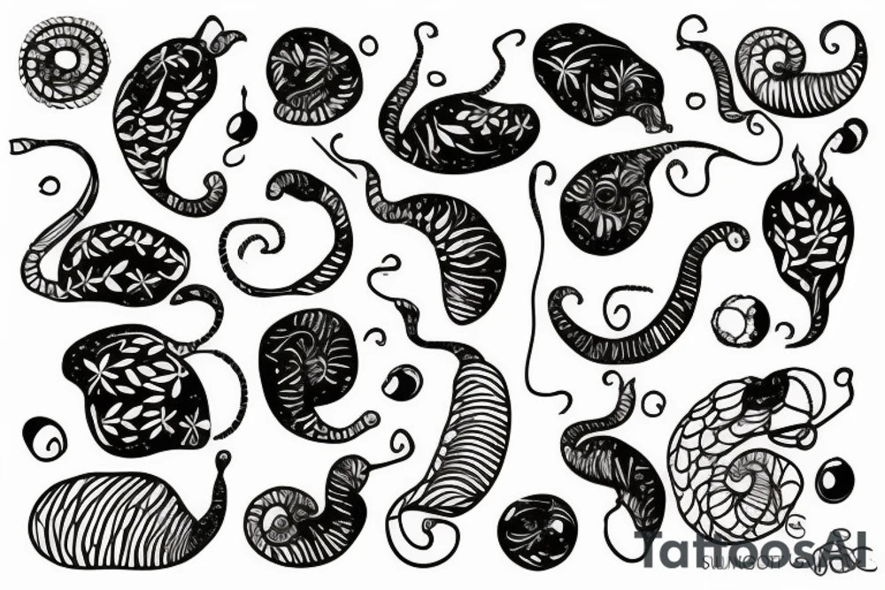 Slug tattoo idea