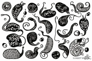 Slug tattoo idea