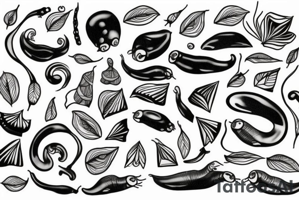 Slug tattoo idea
