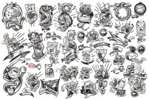 Stock Market Trading tattoo idea
