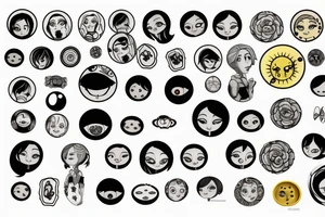Coraline Button tattoo idea
