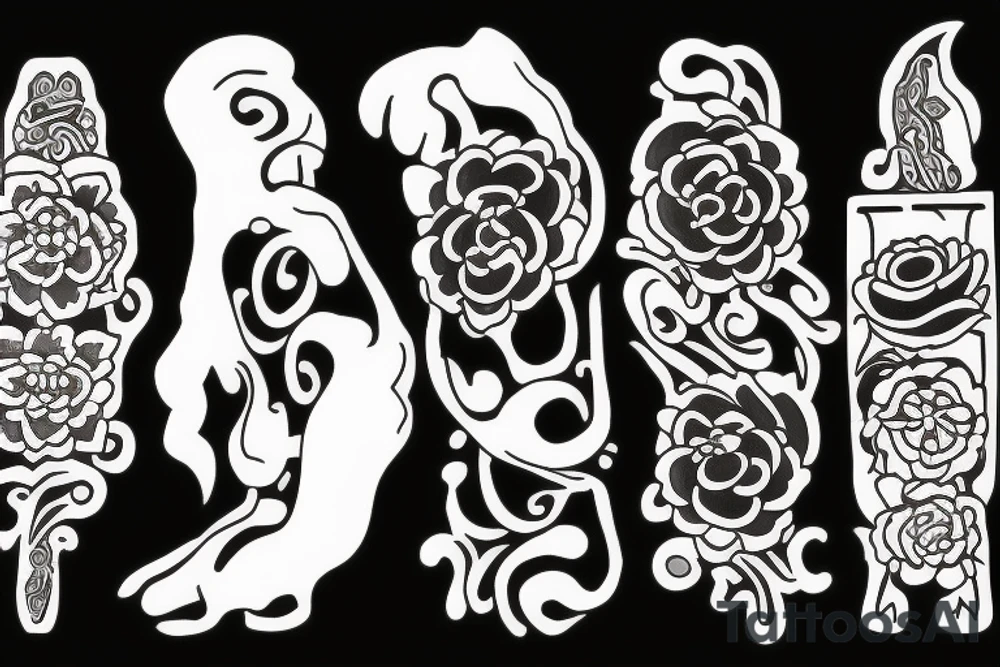 Oriental tattoo idea