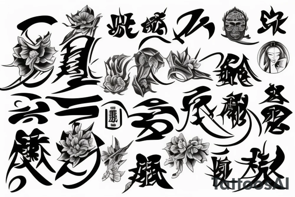 The name “Tristan” tattoo idea