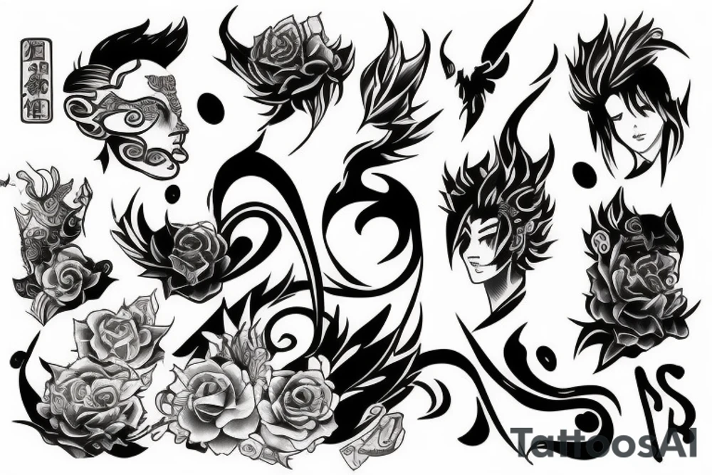 The name “Tristan” tattoo idea