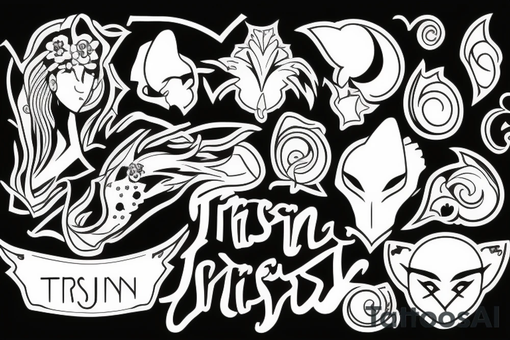 The name “Tristan” tattoo idea