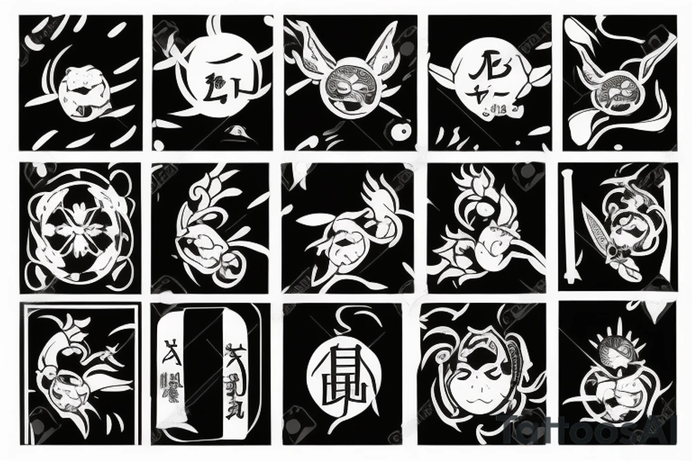 Father and son tattoo idea