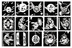Father and son tattoo idea