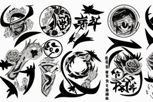 Father and son tattoo idea