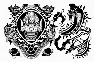 barong tattoo idea
