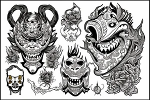 barong tattoo idea