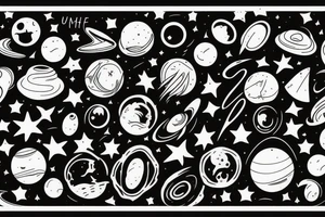 that the universe was made, just to be seen by my eyes tattoo idea