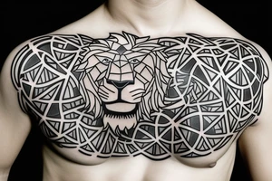 The lion from Chelsea football club logo tattoo idea