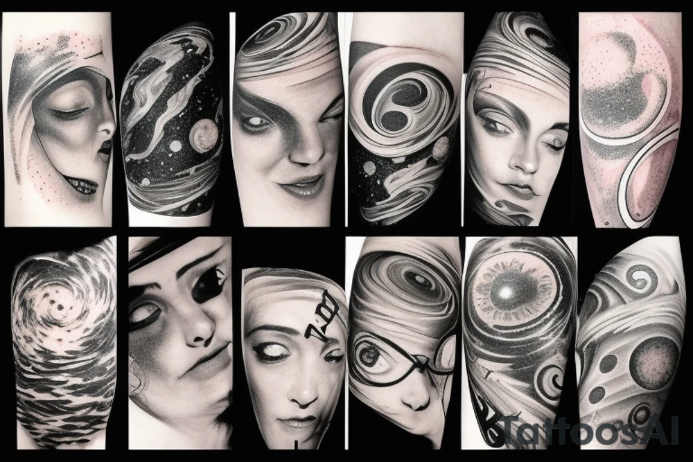 the universe was made, just to be seen by my eyes tattoo idea