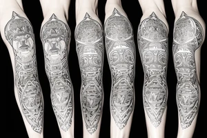 The lion from Chelsea football club logo for a leg sleeve tattoo tattoo idea