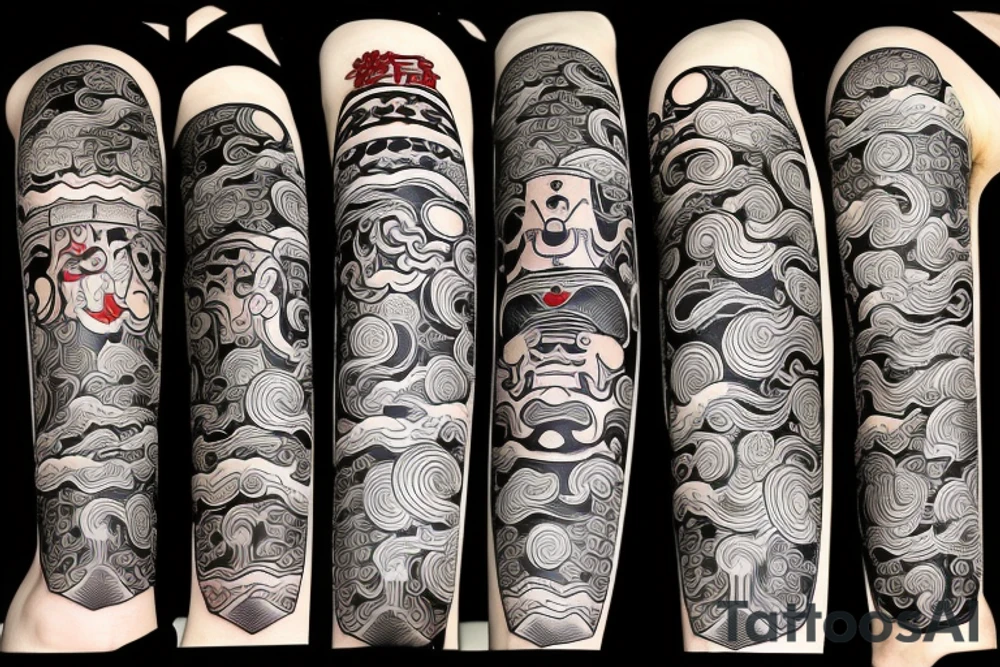Samurai virgo tattoo idea