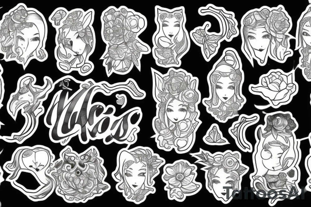 virgo tattoo idea