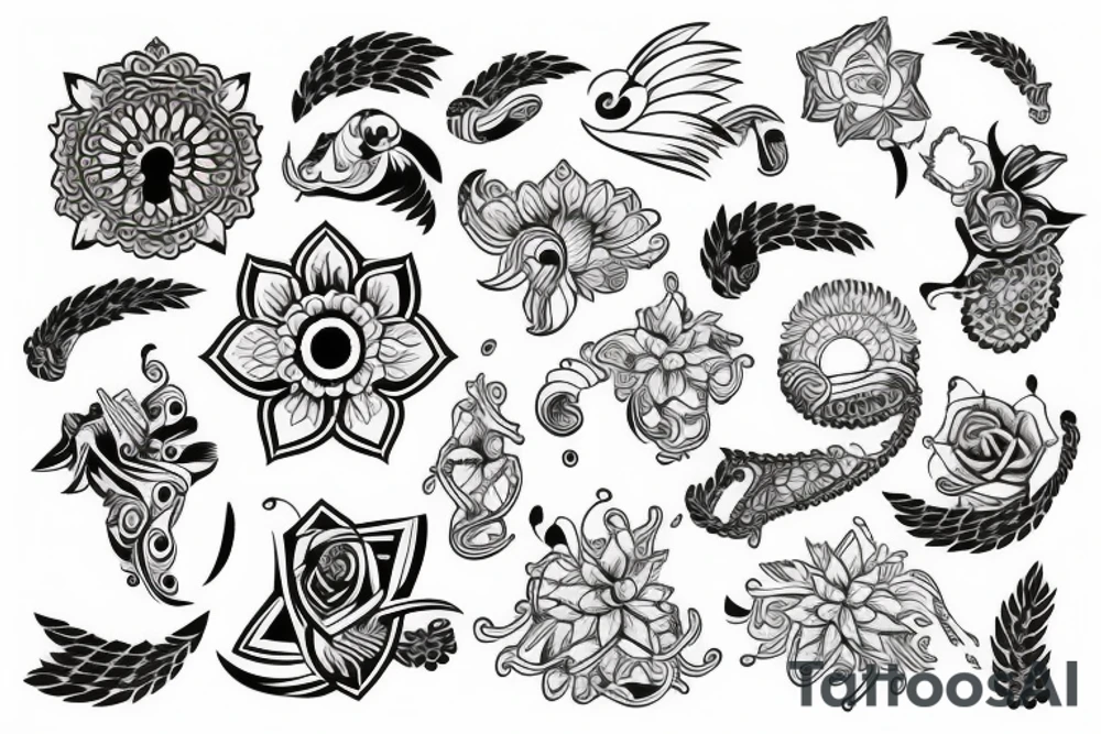 Sri Lanka tattoo idea