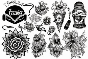 Traveling tattoo idea