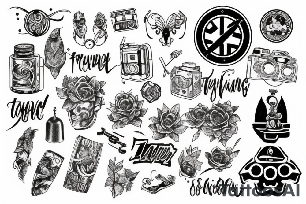 Traveling tattoo idea