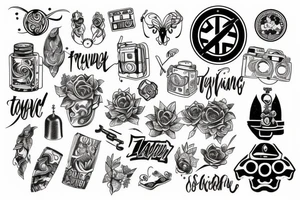 Traveling tattoo idea