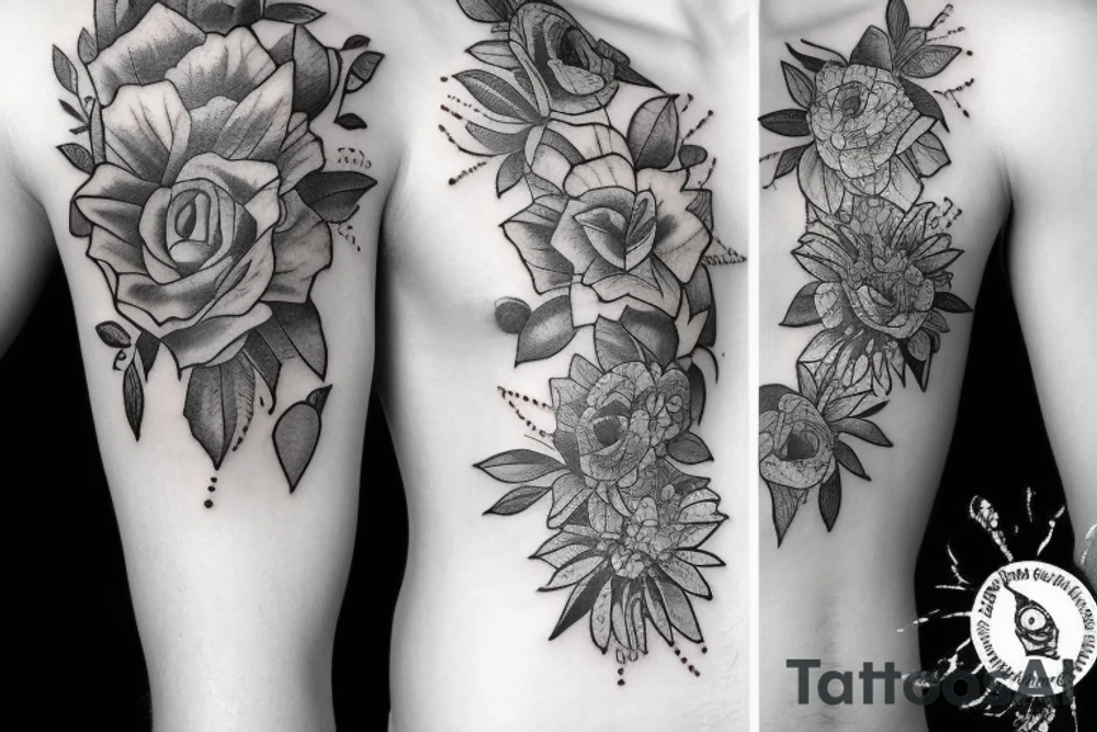 No rain, no flowers tattoo idea