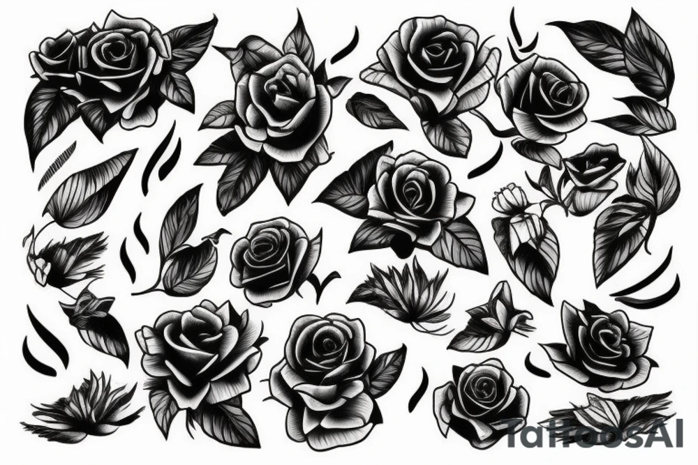 No rain, no flowers tattoo idea