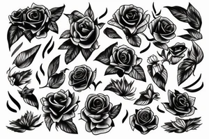 No rain, no flowers tattoo idea