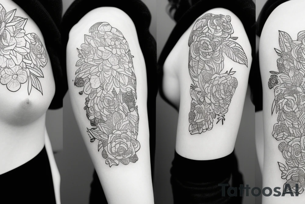 No rain, no flowers tattoo idea