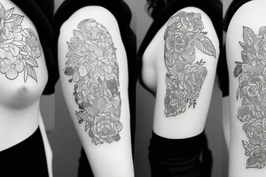No rain, no flowers tattoo idea
