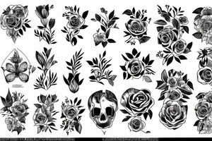 With no rain there are no flowers tattoo idea